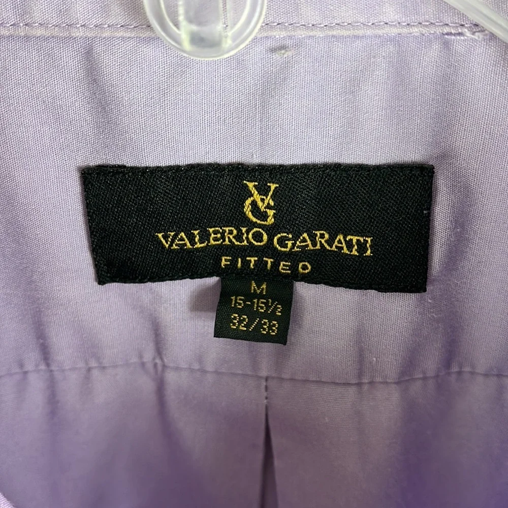 Valerio Garati fitted dress shirt long sleeve Sz M (15-15 1/2; 32/33) - Picture 3 of 9